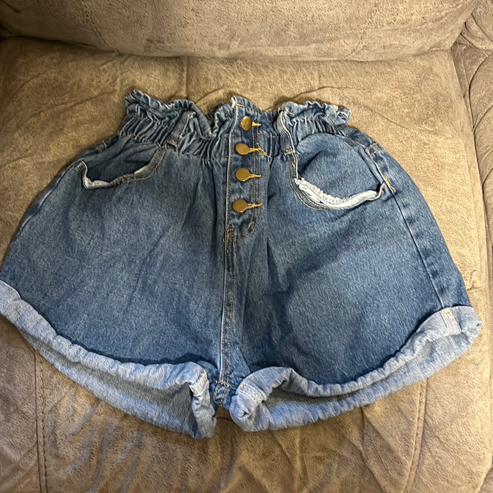 SHEIN Paperbag Shorts
